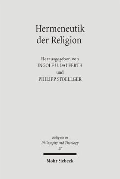 Hermeneutik der Religion - Dalferth, Ingolf U. / Stoellger, Philipp (Hgg.)