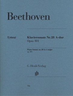 Klaviersonate A-Dur op.101 - Ludwig van Beethoven - Klaviersonate Nr. 28 A-dur op. 101