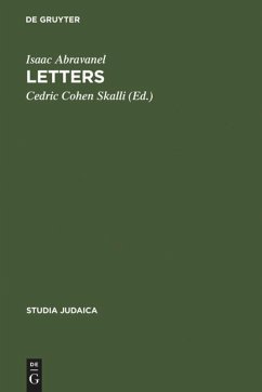 Letters - Abravanel, Isaac