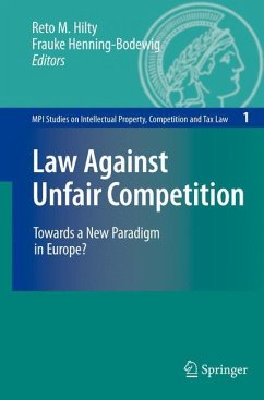 Law Against Unfair Competition - Hilty, Reto M. / Henning-Bodewig, Frauke (eds.)