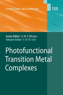 Photofunctional Transition Metal Complexes - Yam, V.W.W. (ed.)