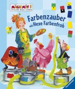 Cover Farbenzauber mit Hexe Farbenfroh