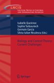 Biology and Control Theory: Current Challenges