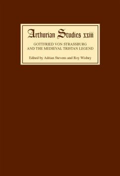 Gottfried Von Strassburg and the Medieval Tristan Legend: Papers from an Anglo- North American Symposium - Stevens, Adrian / Wisbey, Roy (eds.)