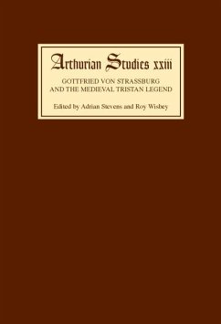 Gottfried Von Strassburg and the Medieval Tristan Legend - Stevens, Adrian / Wisbey, Roy (eds.)