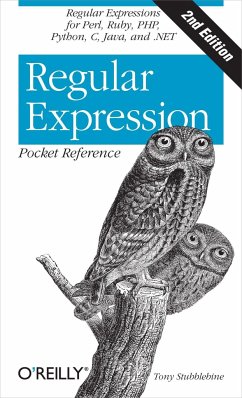 Regular Expression Pocket Reference - Stubblebine, Tony