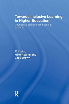 Towards Inclusive Learning in Higher Education - Adams, Mike / Brown, Sally (eds.)