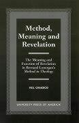 Method, Meaning and Revelation - Ormerod, Neil