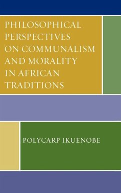 Cover Philosophical Perspectives on Communalism and Morality in African Traditions