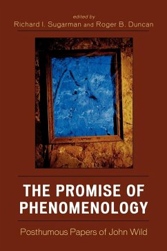 The Promise of Phenomenology