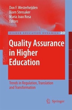 Quality Assurance in Higher Education - Westerheijden, Don F. / Stensaker, Bjorn / Rosa, Maria Joao (eds.)