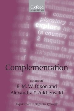 Complementation - Dixon, R.M.W. / Aikhenvald, Alexandra Y. (eds.)