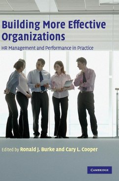 Building More Effective Organizations - Burke, Ronald J. / Cooper, Cary L. (ed.)