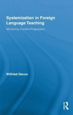 Systemization in Foreign Language Teaching - Decoo, Wilfried