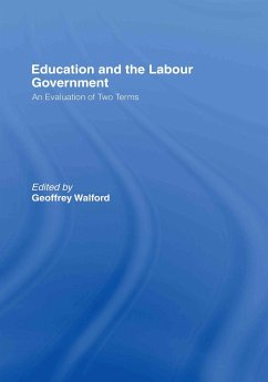 Education and the Labour Government - Walford, Geoffrey (ed.)