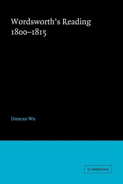 Wordsworth's Reading 1800 1815 - Wu, Duncan; Duncan, Wu