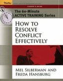 How to Resolve Conflict Effectively