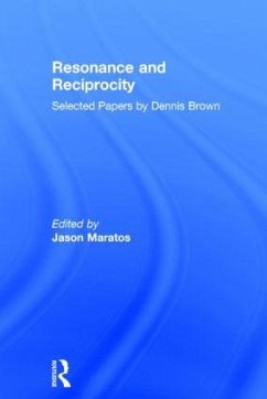 Resonance and Reciprocity - Maratos, Jason (ed.)