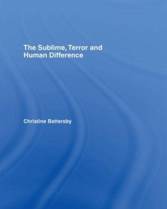 The Sublime, Terror and Human Difference - Battersby, Christine