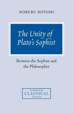 The Unity of Plato's Sophist - Notomi, Noburu