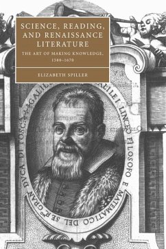 Cover Science, Reading, and Renaissance Literature