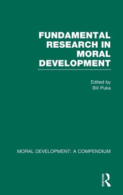 Cover Fundamental Research in Moral Development