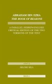 Abraham Ibn Ezra the Book of Reasons: A Parallel Hebrew-English Critical Edition of the Two Versions of the Text