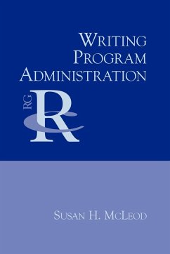 Writing Program Administration - Mcleod, Susan H.