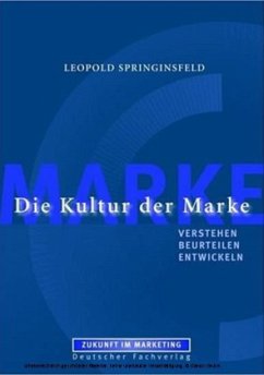 Cover Die Kultur der Marke, m. 2 CD-ROMs