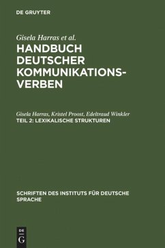 Lexikalische Strukturen - Harras, Gisela; Winkler, Edeltraud; Proost, Kristel