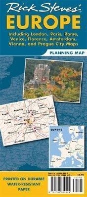 Rick Steves Europe Planning Map - Steves, Rick