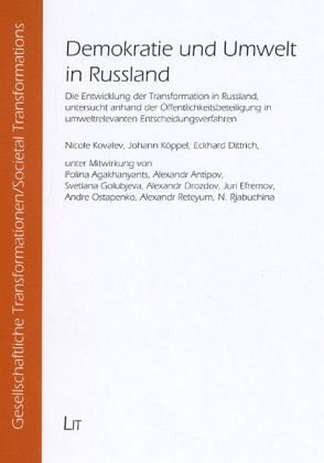 Demokratie und Umwelt in Russland Demokratie und Umwelt in Russland