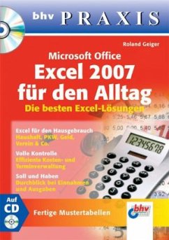 Microsoft Office Excel 2007 für den Alltag, m. CD-ROM - Geiger, Roland