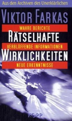 Cover Rätselhafte Wirklichkeiten