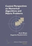 Control Perspectives on Numerical Algorithms and Matrix Problems - Bhaya, Amit; Kaszkurewicz, Eugenius
