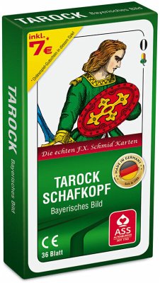 ASS Altenburger Spielkarten - Tarock, Bayerisches Bild, Schachtel