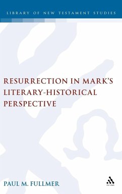 Cover Resurrection in Mark's Literary-Historical Perspective