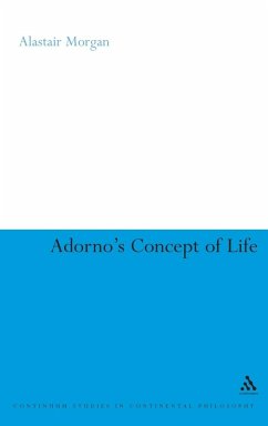 Cover Adorno's Concept of Life