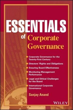Essentials of Corporate Governance - Anand, Sanjay
