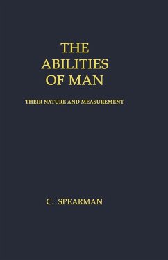 The Abilities of Man - Spearman, Charles