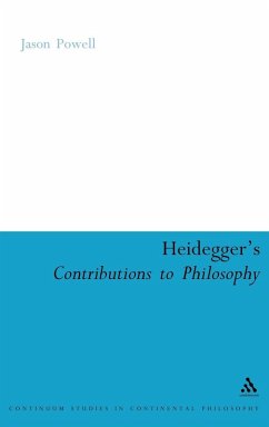 Cover Heidegger's Contributions to Philosophy