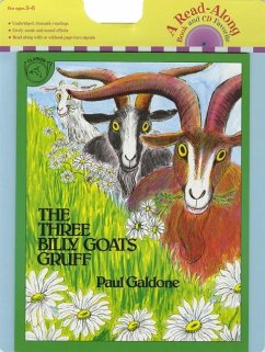 The Three Billy Goats Gruff Book & CD - Galdone, Paul