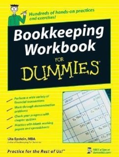 Bookkeeping Workbook for Dummies - Epstein, Lita