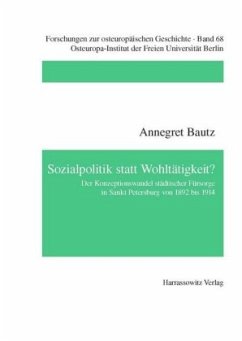 Cover Sozialpolitik statt Wohltätigkeit?