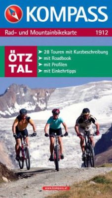 Cover Kompass Karte Ötztal, Rad- und Mountainbikekarte