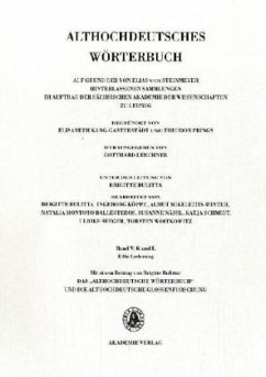 Cover K-L: 11. Lieferung / Althochdeutsches Wörterbuch Band V/11