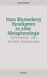 Paradigmen zu einer Metaphorologie - Bild 1