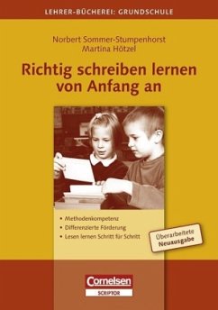 Richtig Schreiben lernen von Anfang an - Sommer-Stumpenhorst, Norbert;Hötzel, Martina