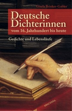 Deutsche Dichterinnen vom 16. Jahrhundert bis heute