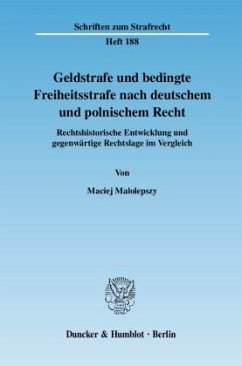 Geldstrafe und bedingte Freiheitsstrafe nach deutschem und polnischem Recht - Malolepszy, Maciej